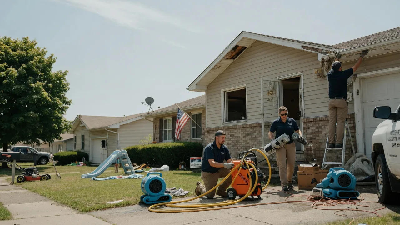 Water Damage Restoration in Deport, TX near me